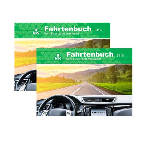 Rnk fahrtenbuch pkw mit - 2x,