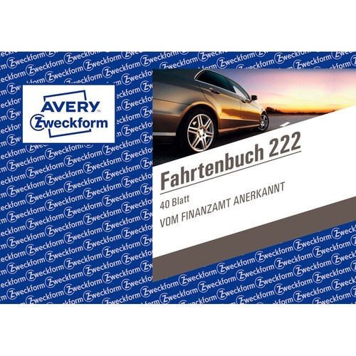 Avery zweckform fahrtenbuch - zweckform,