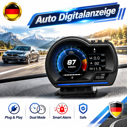 Obd2 auto hud gps head - obd2, up