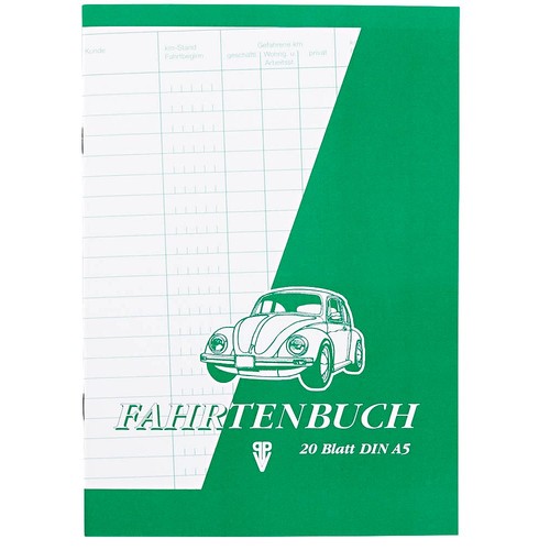Fahrtenbücher din je - 20,