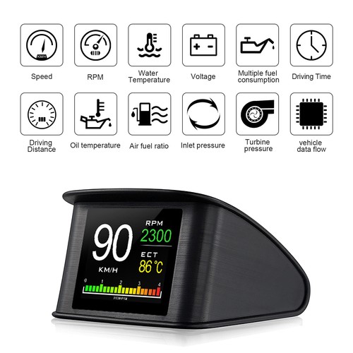 Obd2 digital hud auto head - obd2,