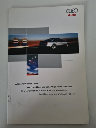 Audi broschüre wissenswertes - audi,