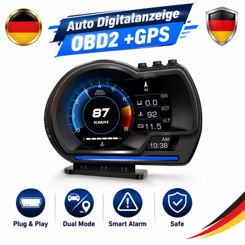 Obd2 gps hud - obd2+gps, head-up-display