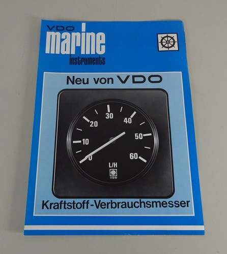 Prospektblatt broschüre vdo - prospektblatt, /