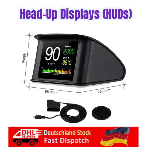 Obd2 hud tachometer auto - hud,